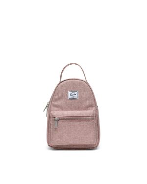 herschel black mini backpack