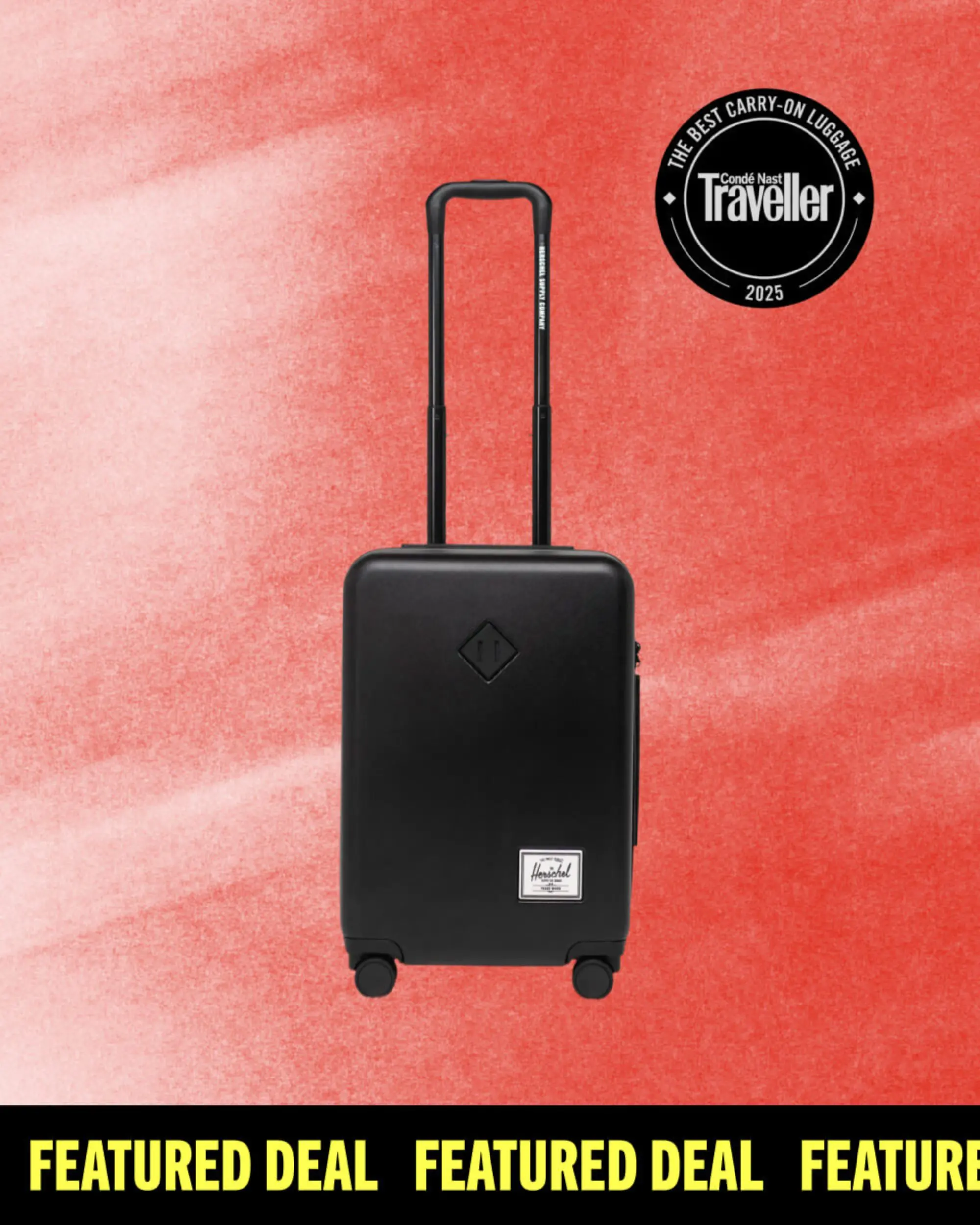 Herschel Heritage™ Hardshell Luggage | Large Carry On - 43L