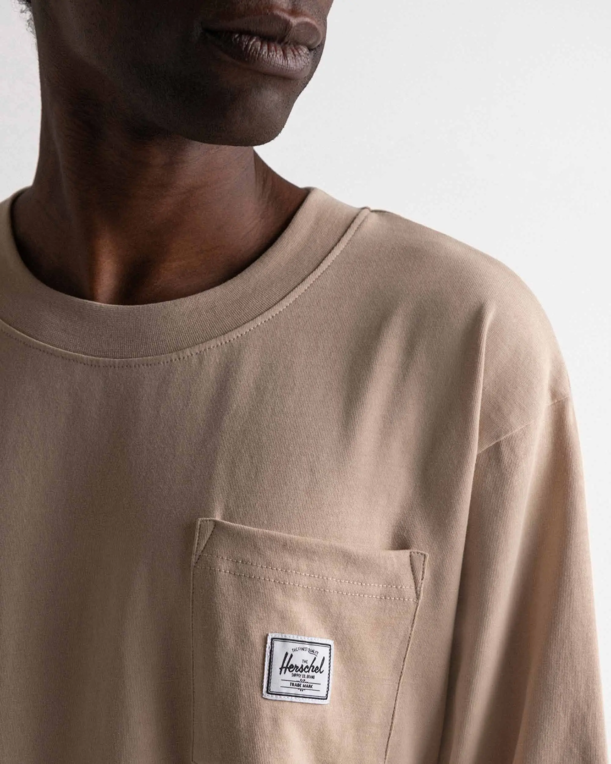 Heavyweight LS Pocket Tee