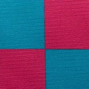 Hot Pink/Bluebird Check