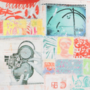 Thomas Campbell Skateboard Deck - TC Stitched | Natural